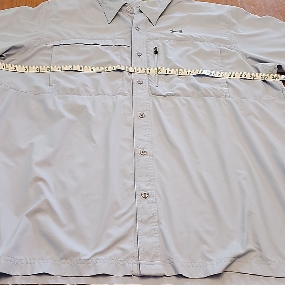 Under Armour Light Blue Short Sleeve Shirt - Picture 6 of 9